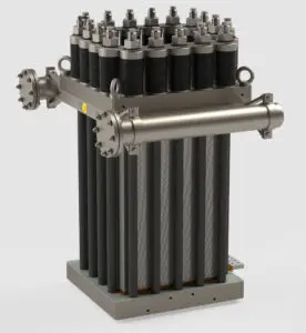 hyworx XL-Stack ohne Staplertasche Medienanschlussseite