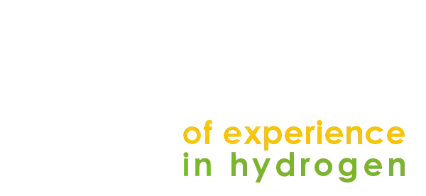 Text: Über 35 Jahre Erfahrung im H2-Bereich